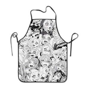 Anime Ahegao Waterproof Apron Novelty